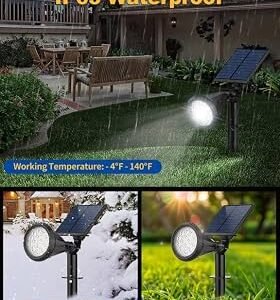 Solar Spike Light -18LED