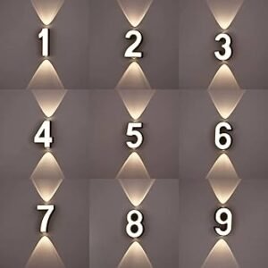 LED Number Light