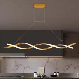 Helix Modern Linear LED Pendant
