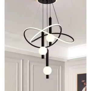 Astra Hybrid Wave & Globe Chandelier