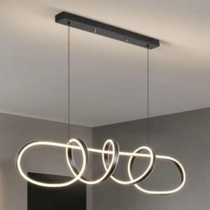 Helix Ring Linear LED Pendant
