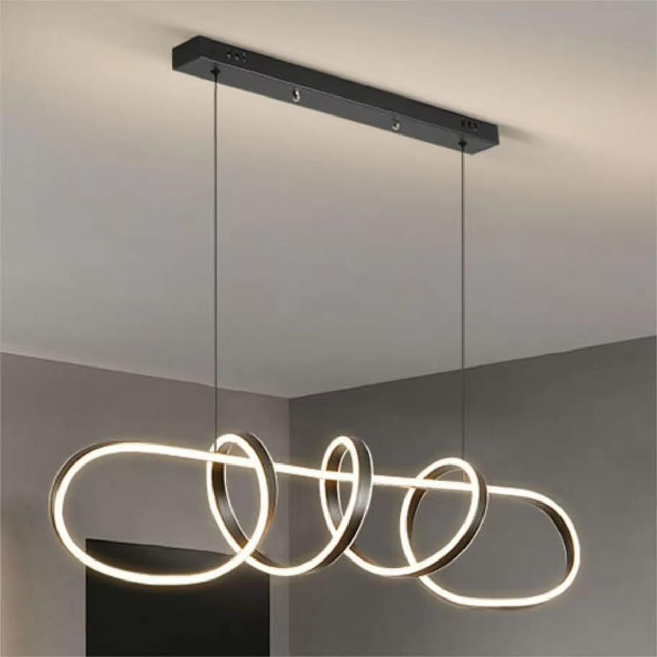 Helix Ring Linear LED Pendant