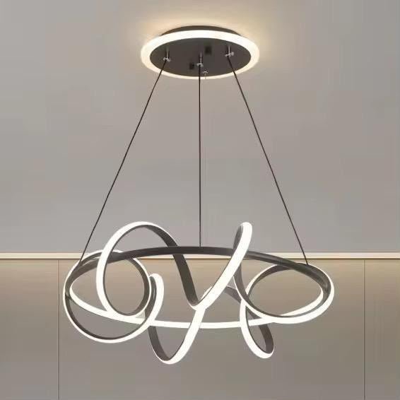 Vortex Swirl LED Chandelier