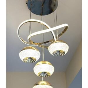 Imperial Wave & Crystal Chandelier